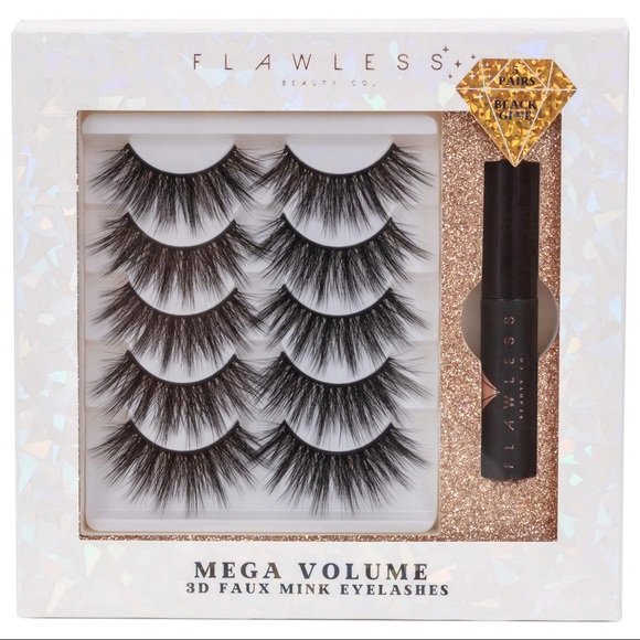 Other - ✨Brand New 5 Pairs 3D Faux Mink Lashes✨